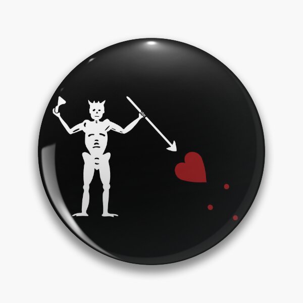 Item preview, OFMD Blackbeard pirate flag Edward Teach flag designed and sold by Theoldgirl900.