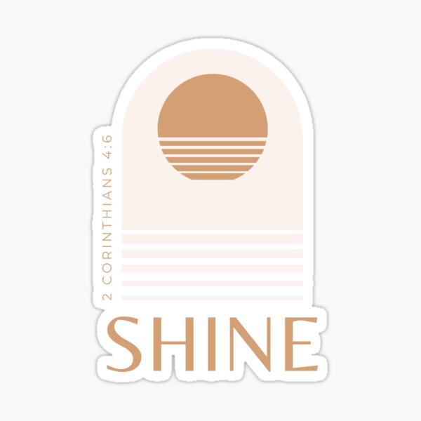 Item preview, Shine Cute Christian Bible Verse designed and sold by KallieCo.
