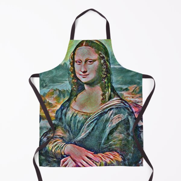 Item preview, "Mona Lisa (43)" an iconic Renaissance painting reimagined. designed and sold by thalasson.