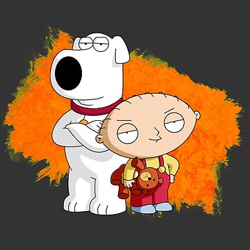 Dessin de Stewie et Brian