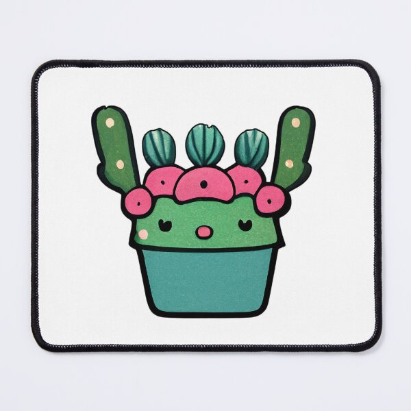 Item preview, Cute succulent cactus plant designed and sold by Quentin Medda.