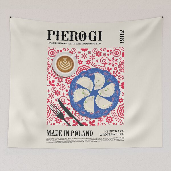Item preview, Pierogi Wall Art designed and sold by SurfolioPrints.
