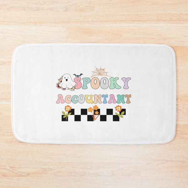 Item preview, Groovy Spooky Accountant Cute Floral Halloween Ghost designed and sold by Karry-Pat.