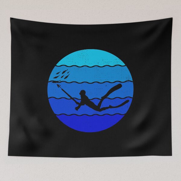 Item preview, Spearfishing Spearfisher Spearfisherman Fishing designed and sold by TastefulTees.