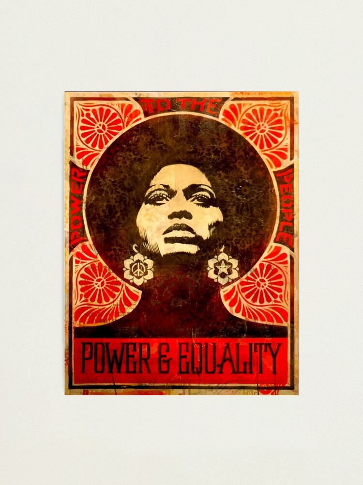 Alternate view of Angela Davis poster 1971 Photographic Print