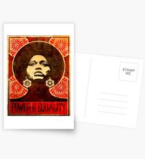 Angela Davis Plakat 1971 Postkarten