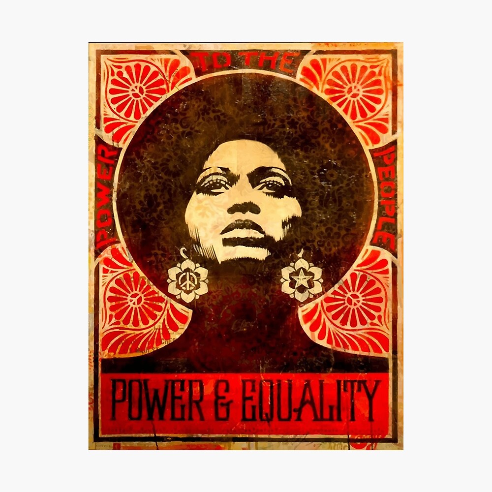 Angela Davis poster 1971 Photographic Print