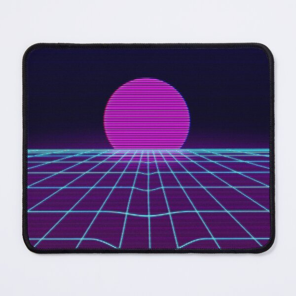 Artikelvorschau, Cyberpunk Vaporwave - Neonhorizont entworfen und verkauft von Professor Monstru.