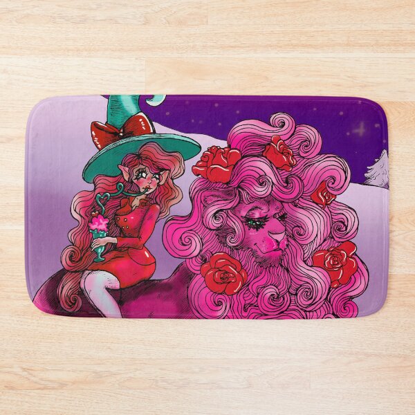 Item preview, Love Witch and Rose Lion designed and sold by Brooksie Fontaine.