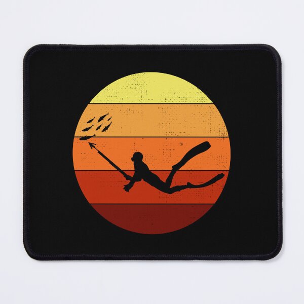 Item preview, Spearfishing Spearfisher Spearfisherman Fishing Vintage Retro designed and sold by TastefulTees.