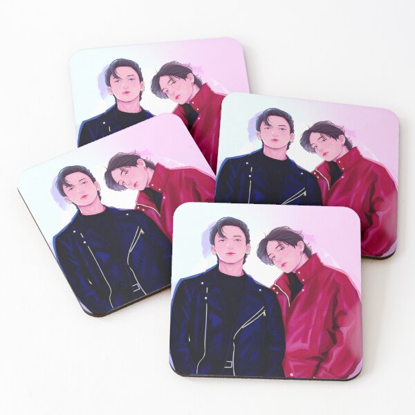 Item preview, Taekook Fanart - Leather Jackets designed and sold by viioletbloom.