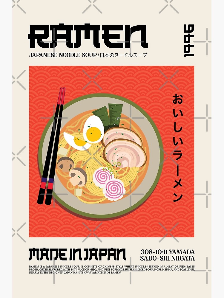 "Ramen Wall Art" Poster for Sale by SurfolioPrints Redbubble