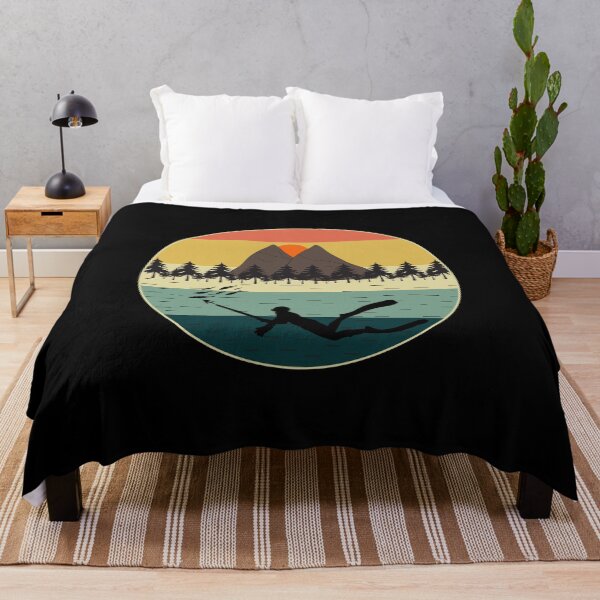 Item preview, Spearfishing Spearfisher Spearfisherman Fishing Vintage Retro designed and sold by TastefulTees.