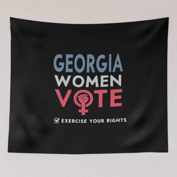 Item preview, Georgia Women Vote Voter 2022 Election Feminist Women Rights design designed and sold by Merchking1.
