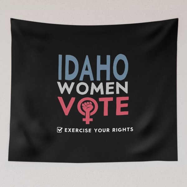 Item preview, Idaho Women Vote Voter 2022 Election Feminist Women Rights design designed and sold by Merchking1.