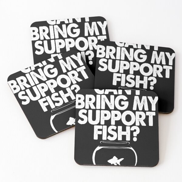 Item preview, Fishkeeping Fishkeeper Can I Bring My Support Fish designed and sold by joannebree.