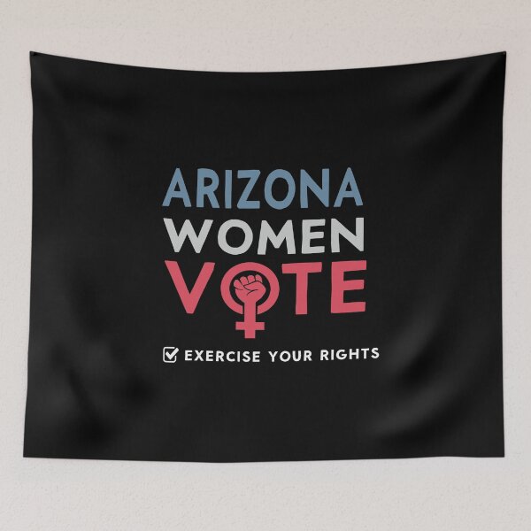 Item preview, Arizona Women Vote Voter 2022 Election Feminist Women Rights design designed and sold by Merchking1.