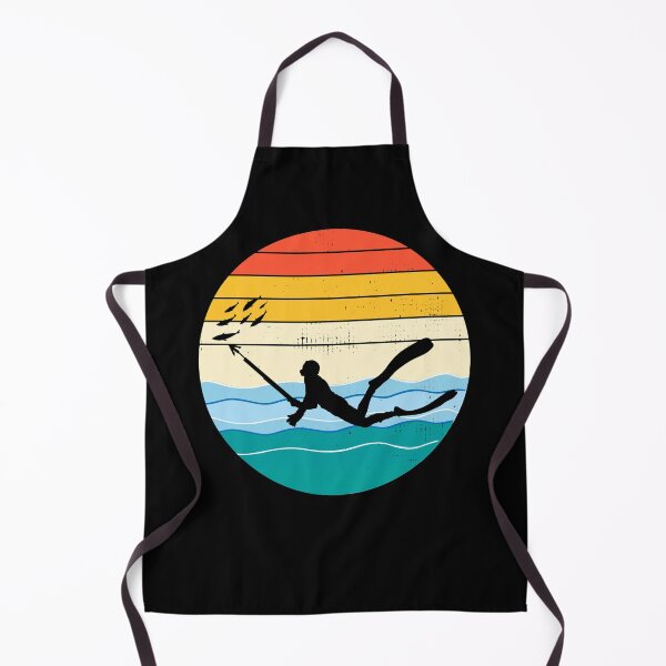 Item preview, Spearfishing Spearfisher Spearfisherman Fishing Vintage Retro designed and sold by TastefulTees.