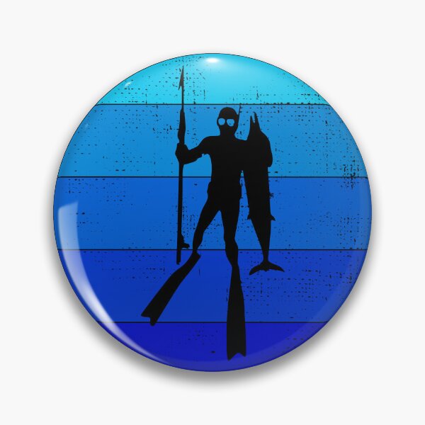 Item preview, Spearfishing Spearfisher Spearfisherman Fishing designed and sold by TastefulTees.