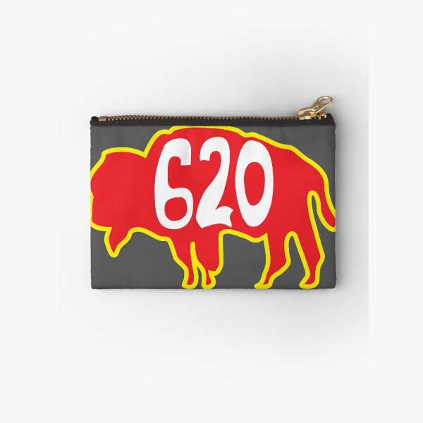 Item preview, Hand Drawn Kansas Buffalo 620 Red Gold designed and sold by itsrturn.
