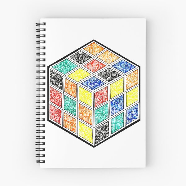 Item preview, Puzzle Cube Zentangle designed and sold by bobblehead1337.