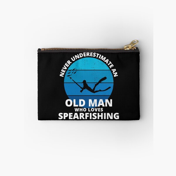 Item preview, Spearfishing Fishing Old Man Grandpa Fathers day designed and sold by TastefulTees.