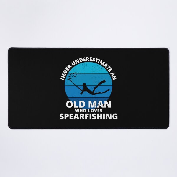 Item preview, Spearfishing Fishing Old Man Grandpa Fathers day designed and sold by TastefulTees.