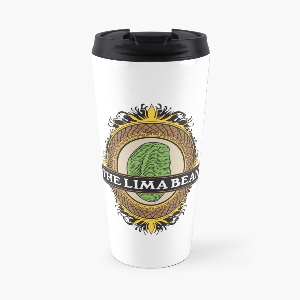 "Lima Bean travel mug" Travel Coffee Mug for Sale by mirtilla83 Redbubble