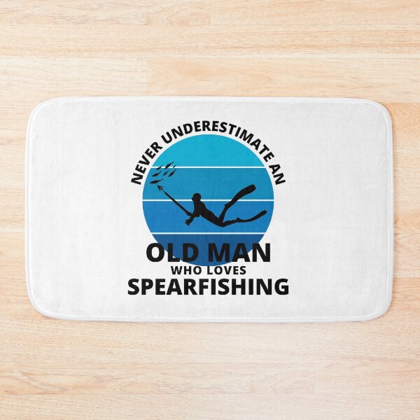 Item preview, Spearfishing Fishing Old Man Grandpa Fathers day designed and sold by TastefulTees.
