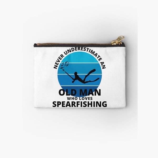 Item preview, Spearfishing Fishing Old Man Grandpa Fathers day designed and sold by TastefulTees.