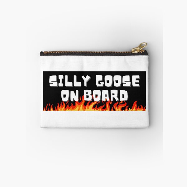 Item preview, Silly Goose on Board Bumper Sticker designed and sold by hyperfocusrach.