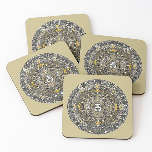 Item preview, CALENDARIO AZTECA designed and sold by Jackie Saad Robinson.