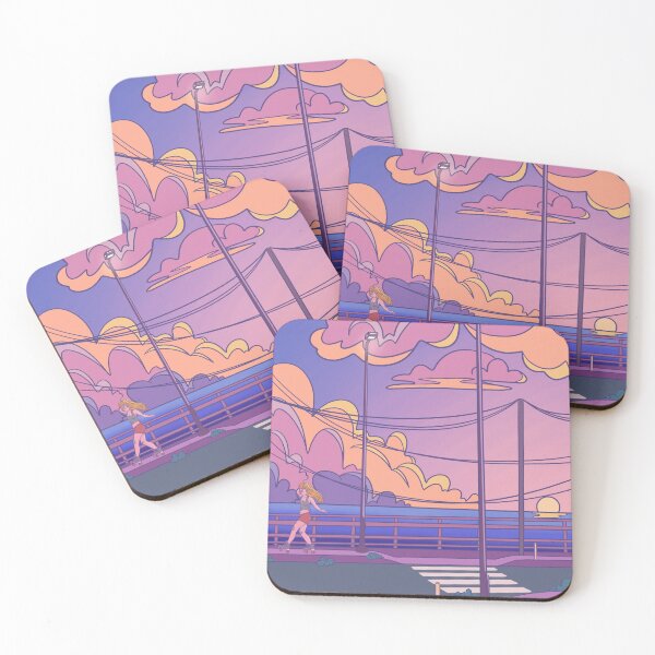 Item preview, Rollerskating & Sunsets designed and sold by muunzart.