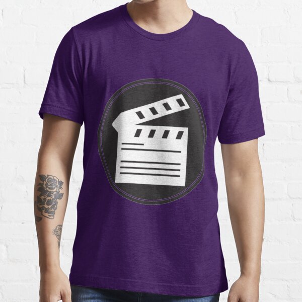 Clapboard Badge Essential T-Shirt for Sale by JohannZanger