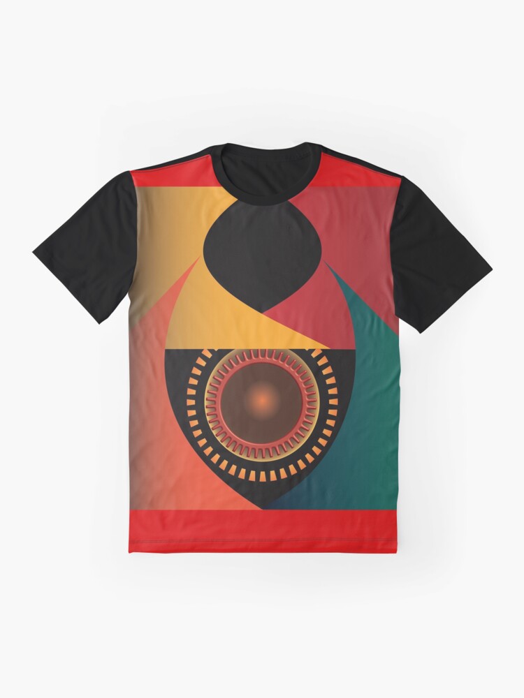 “The Black Ground of the Background " T-shirt for Sale by