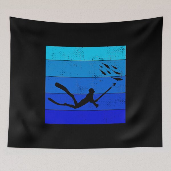 Item preview, Spearfishing Spearfisher Spearfisherman Fishing designed and sold by TastefulTees.