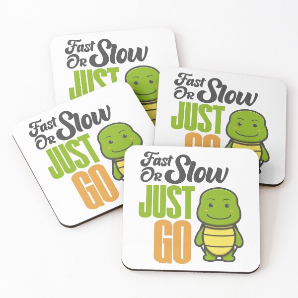 Item preview, Fast or Slow Just Go designed and sold by lunacarter.