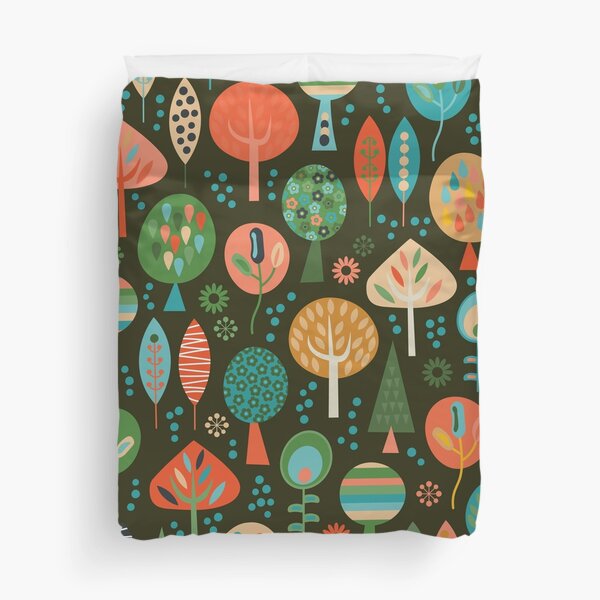 Item preview, Luonto, Mid Century Modern Jungle of Delight designed and sold by BesanoStyle.