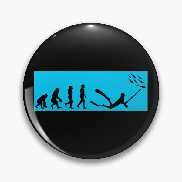 Item preview, Spearfishing Spearfisher Spearfisherman Fishing Evolution designed and sold by TastefulTees.
