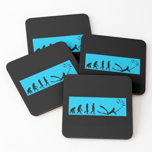 Item preview, Spearfishing Spearfisher Spearfisherman Fishing Evolution designed and sold by TastefulTees.