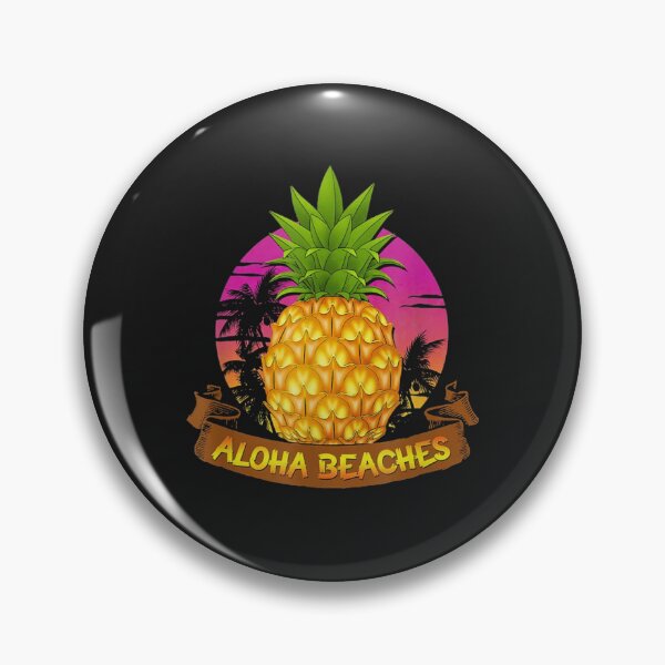 Item preview, Aloha Beaches Hawaii Pineapple designed and sold by chanyang333.