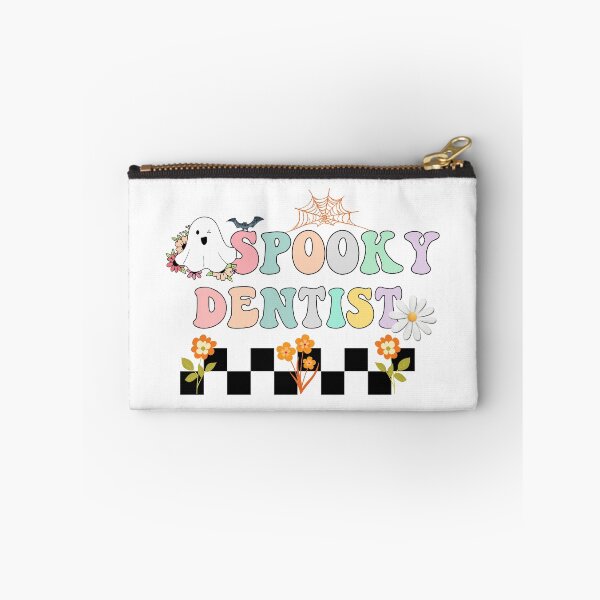 Item preview, Groovy Spooky Dentist Cute Floral Halloween Ghost designed and sold by Karry-Pat.