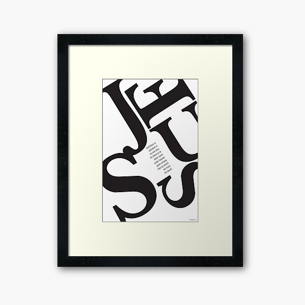 Jesus Framed Art Print