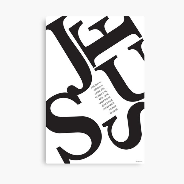 Jesus Canvas Print