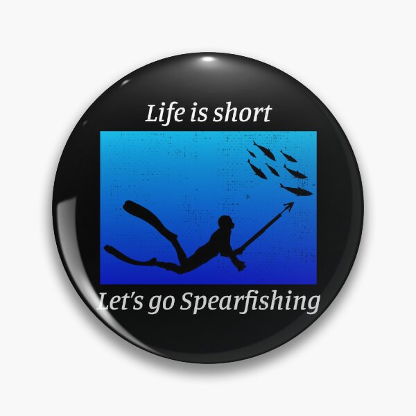 Item preview, Spearfishing Spearfisher Spearfisherman Fishing designed and sold by TastefulTees.