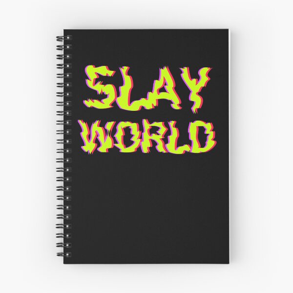 Item preview, Slay World - Glitchy txt designed and sold by Dude 4U.