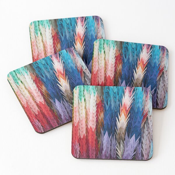 Item preview, Japanese Origami | Colorful Paper Cranes designed and sold by 9BPRCP.