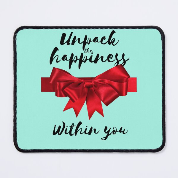 Item preview, Unpack the happiness within you- beautiful quote design designed and sold by ARTEMBASSY.