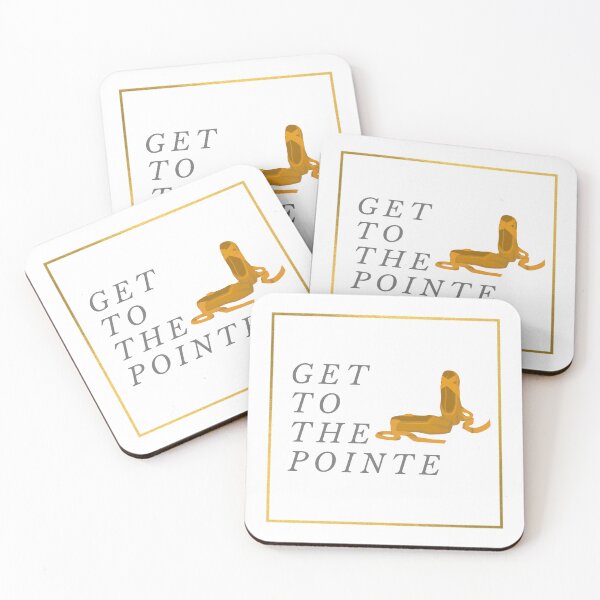 Item preview, Get To The Pointe Ballet Print designed and sold by TheEarthyElf.