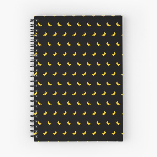 Item preview, Silhouettes of Small Yellow Bananas on Black Background designed and sold by Gerson Ramos.